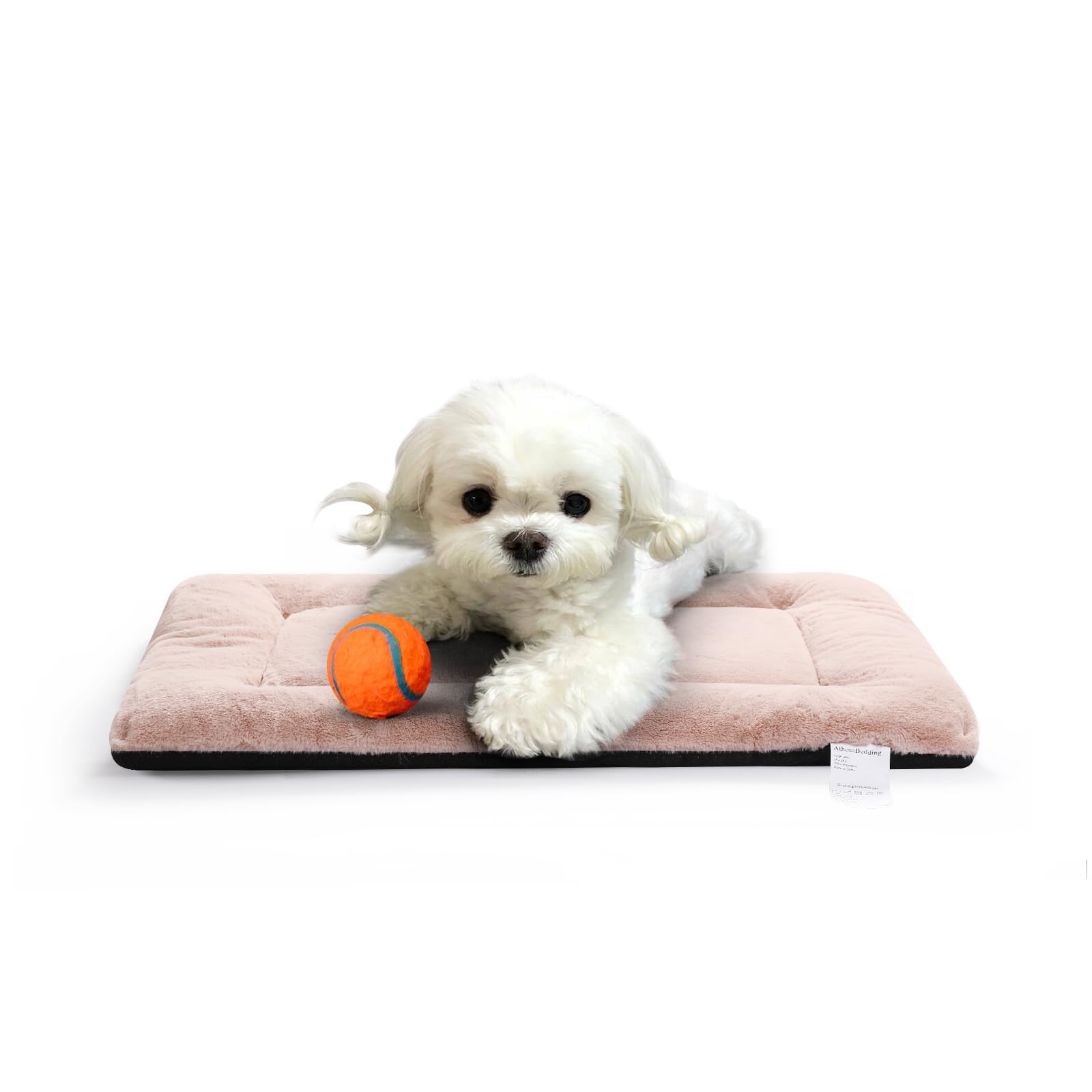 Dog Beds Crate Pad for Medium/Large Dogs Fit Metal,Ultra Soft, Washable & Anti-Slip Kennel Pad for Dogs Cozy Sleeping