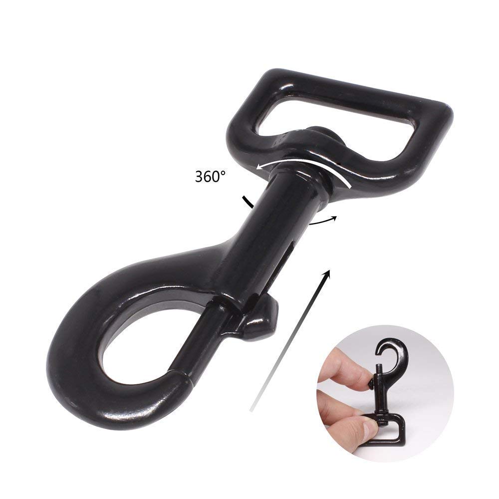 Heavy Duty Dog Leash - 2 Handles by Padded Traffic Handle for Extra Control, 6foot Long - Perfect for Medium to Large Dogs