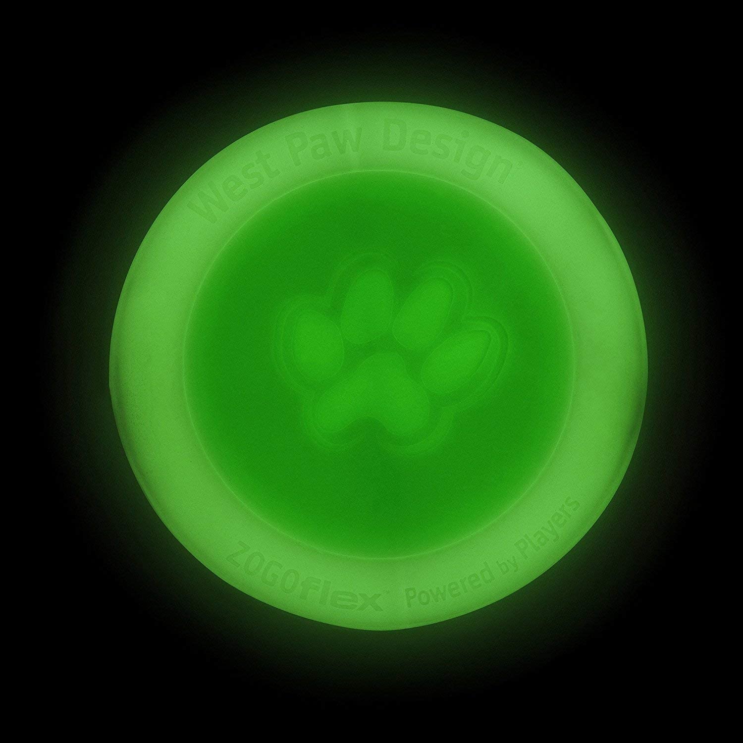 West Paw Zogoflex Zisc Durable Dog Frisbee Nearly Indestructible Flying Disc Dog Toy, 100% Guaranteed Tough, It Floats!, Made in USA, 6.5-Inch Small, Tangerine