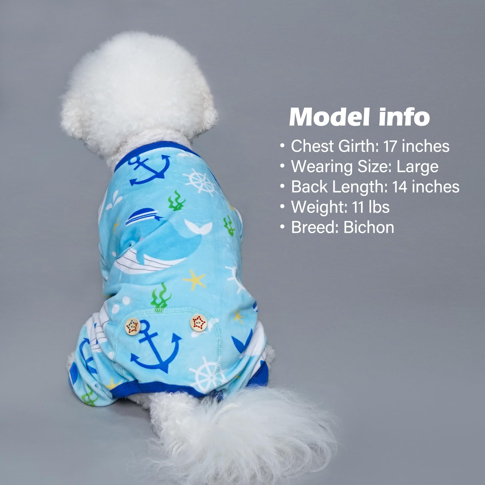 Dog Pajamas Velvet Dog Pajamas Large Sized Dogs Soft Dogs Clothes Pjs with Yellow Ducks Pattern Stretchy Pet Jammies Coat Comfy Pet Onesie Costume