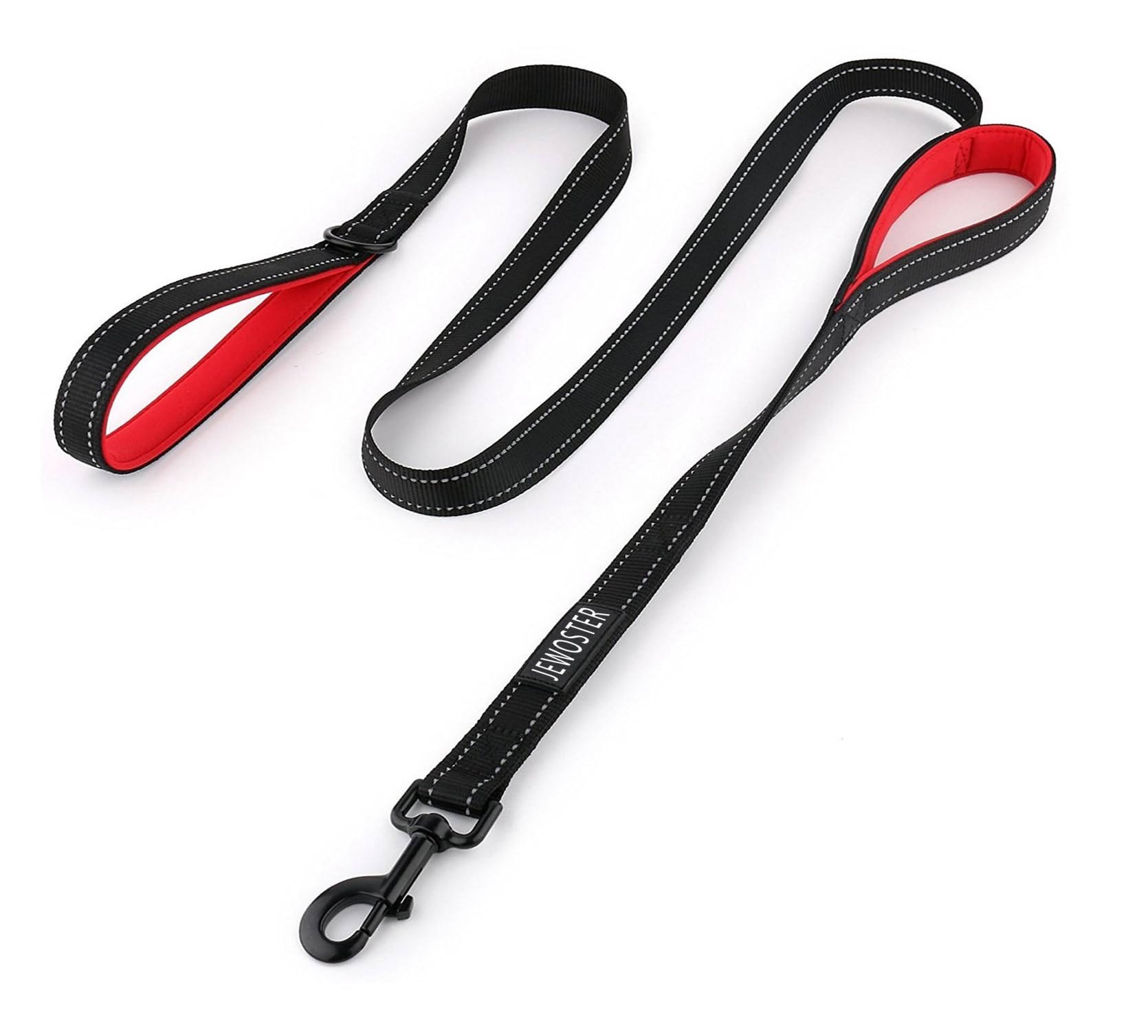 Heavy Duty Dog Leash - 2 Handles by Padded Traffic Handle for Extra Control, 6foot Long - Perfect for Medium to Large Dogs