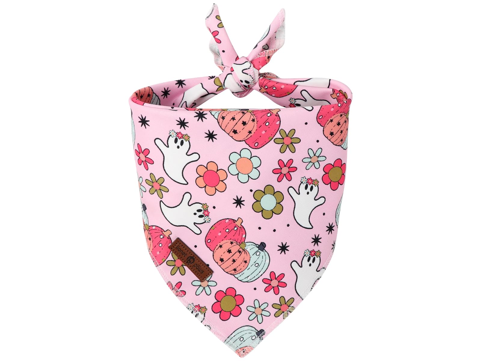 Paws Dog Bandana for Small Medium Large Dogs, Cat Kerchief Blue DOIT, Triangle Bibs Scarf for Girl or Boy