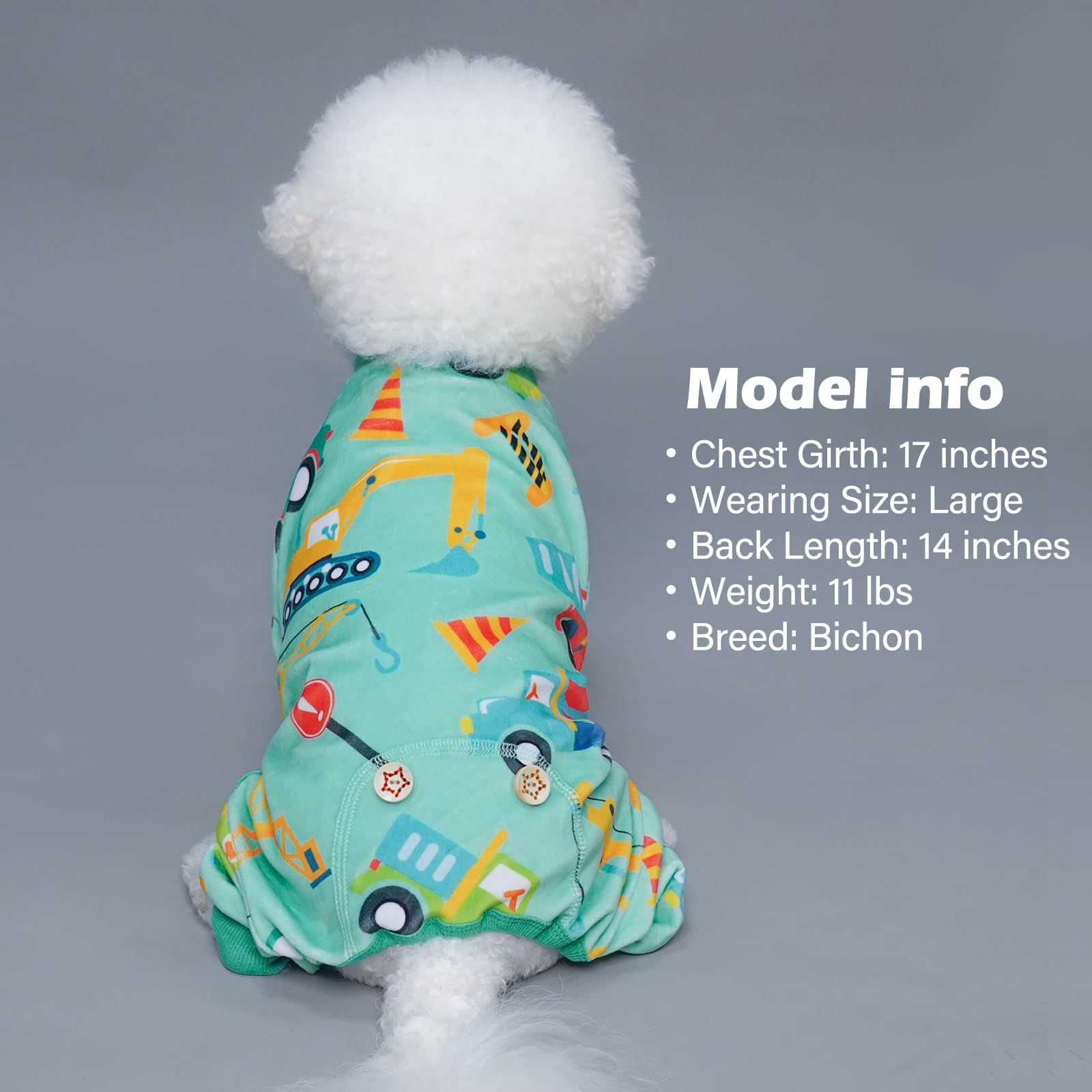 Dog Pajamas Velvet Dog Pajamas Large Sized Dogs Soft Dogs Clothes Pjs with Yellow Ducks Pattern Stretchy Pet Jammies Coat Comfy Pet Onesie Costume