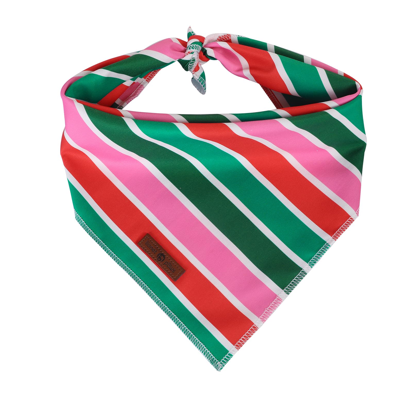 Paws Dog Bandana for Small Medium Large Dogs, Cat Kerchief Blue DOIT, Triangle Bibs Scarf for Girl or Boy