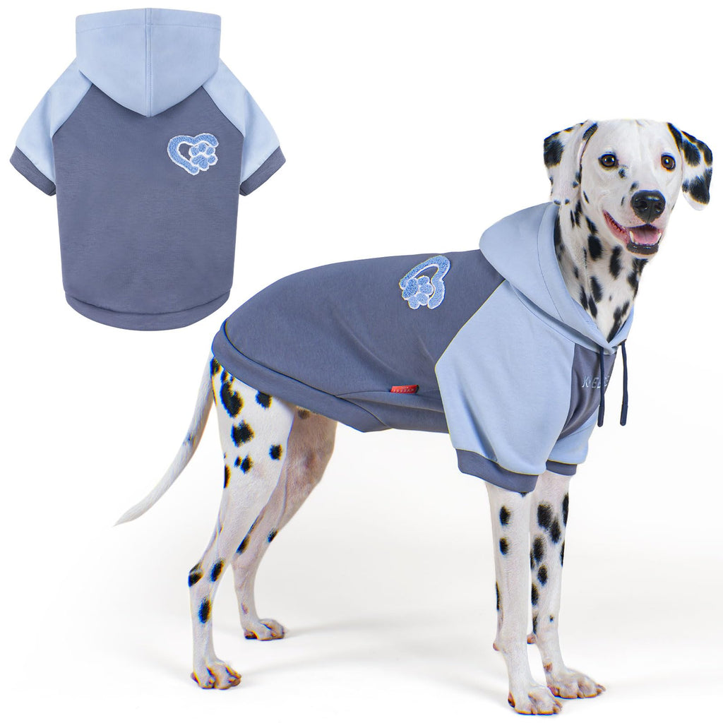 Premium Dog Hoodie Stretchy Pet Sweatshirt with Drawstring Soft Dog Clothes for Small Dogs Dogs Winter Coat for Cold Weather Warm Pet Clothes Comfort Cat Sweater Cat Coat with Leash Hole