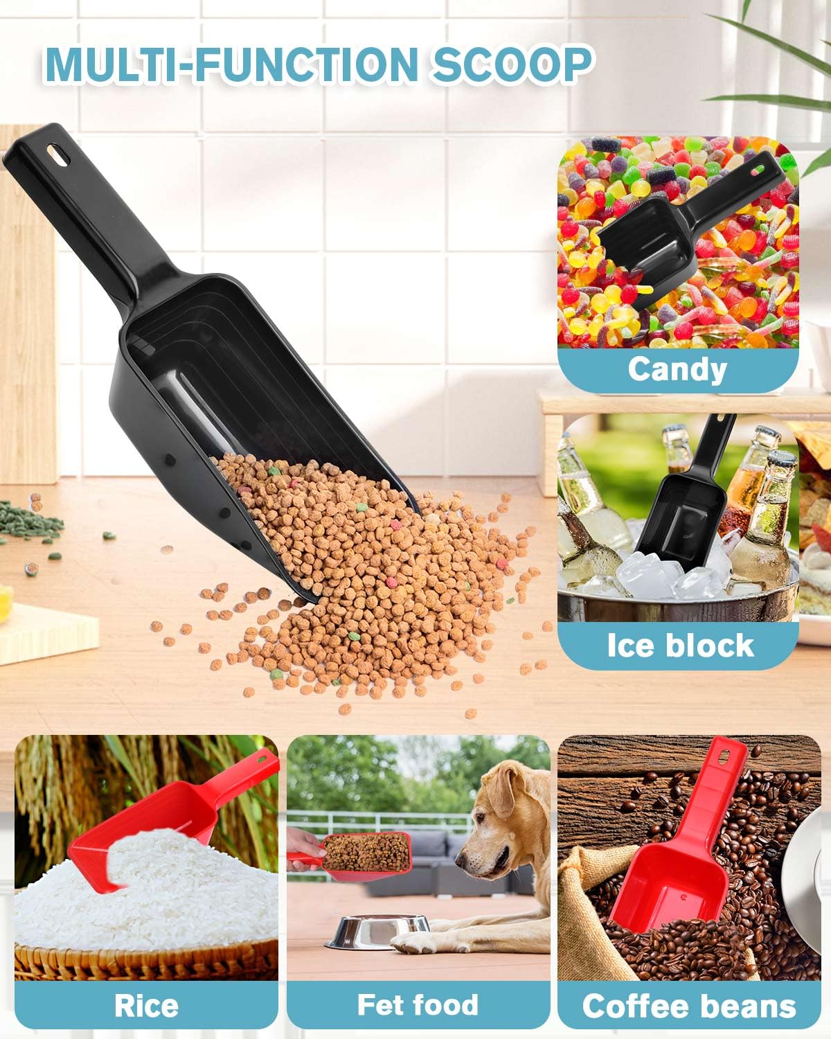 2 Cup Dog Food Scoop(2 Pack)