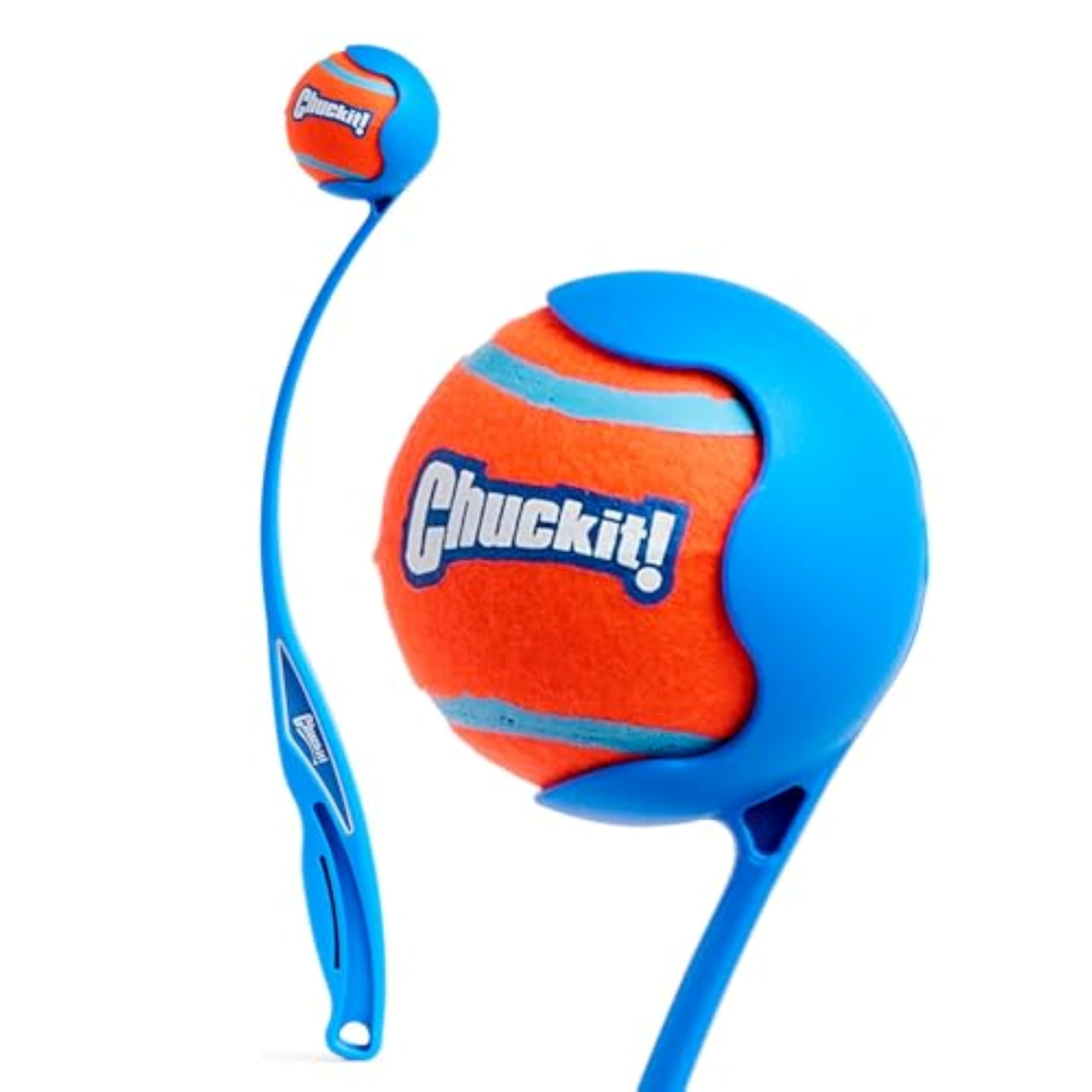 Chuckit! Dog Ball Launcher - Sport 12" with Medium (2.5"), Dog Fetch Ball Thrower, For Dogs 20-60 Pounds, Made in USA
