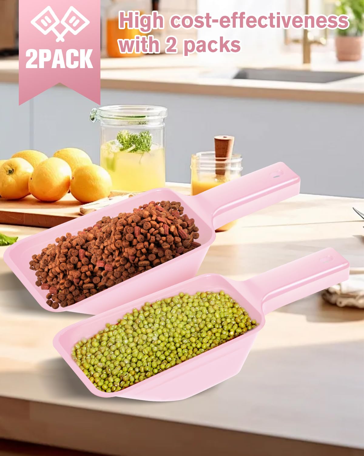 2 Cup Dog Food Scoop(2 Pack)