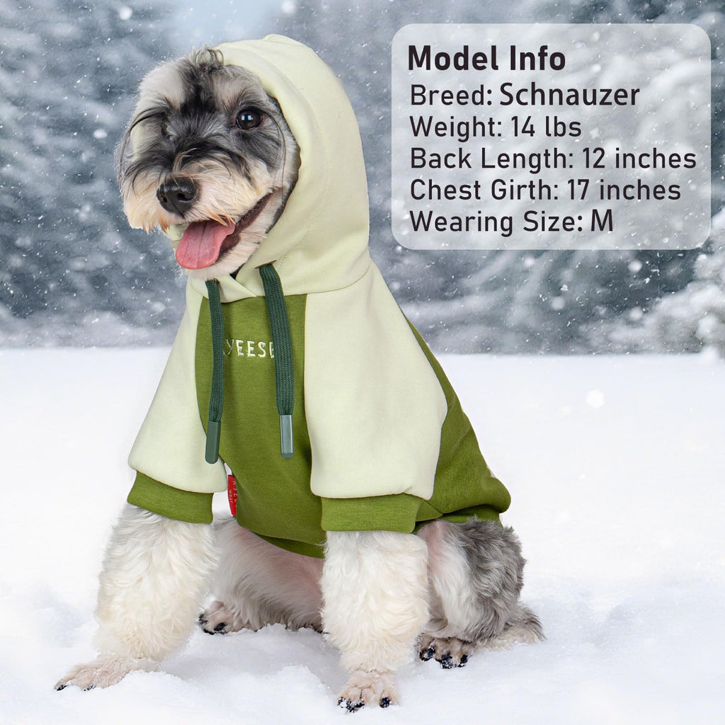 Premium Dog Hoodie Stretchy Pet Sweatshirt with Drawstring Soft Dog Clothes for Small Dogs Dogs Winter Coat for Cold Weather Warm Pet Clothes Comfort Cat Sweater Cat Coat with Leash Hole
