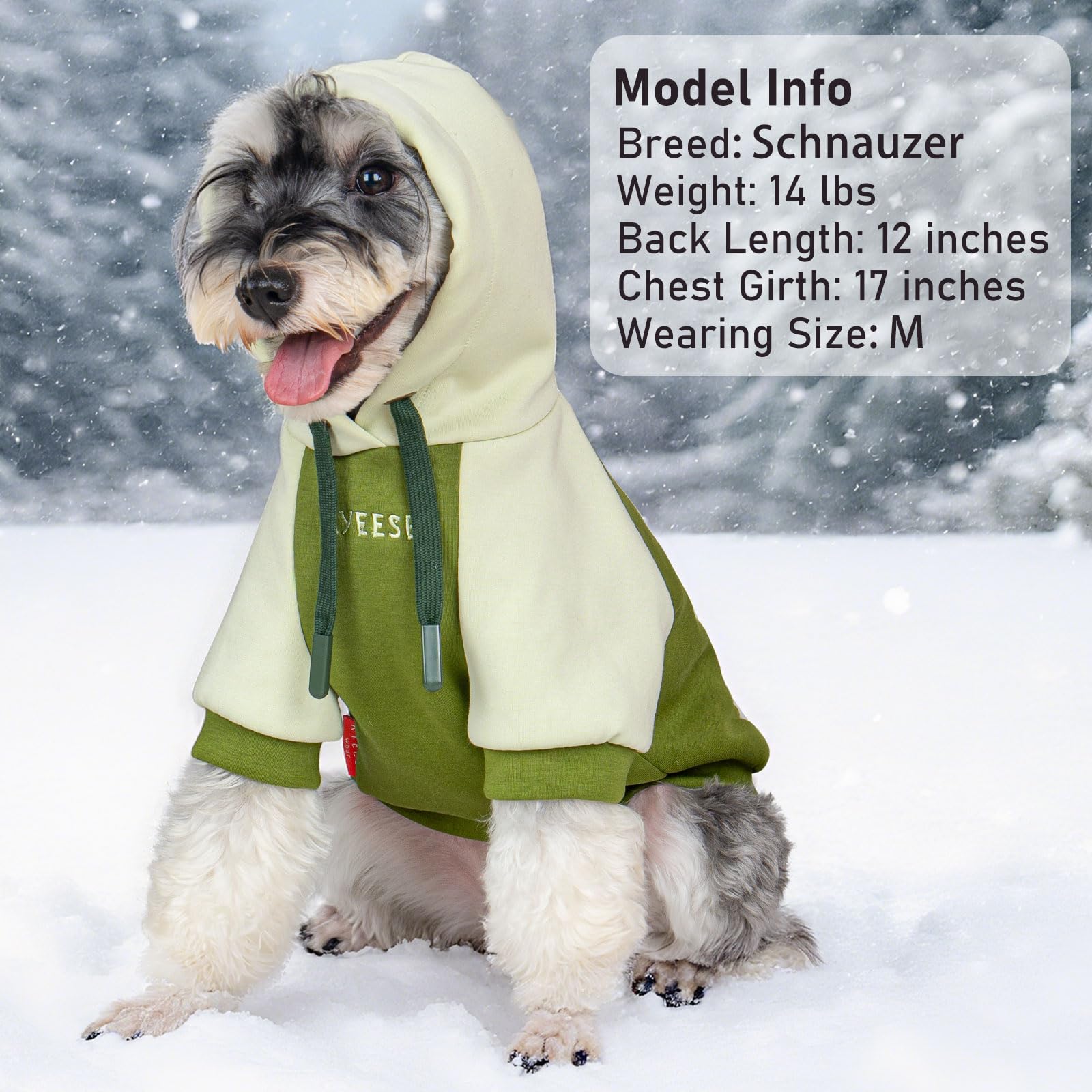 Premium Dog Hoodie Stretchy Pet Sweatshirt with Drawstring Soft Dog Clothes for Small Dogs Dogs Winter Coat for Cold Weather Warm Pet Clothes Comfort Cat Sweater Cat Coat with Leash Hole