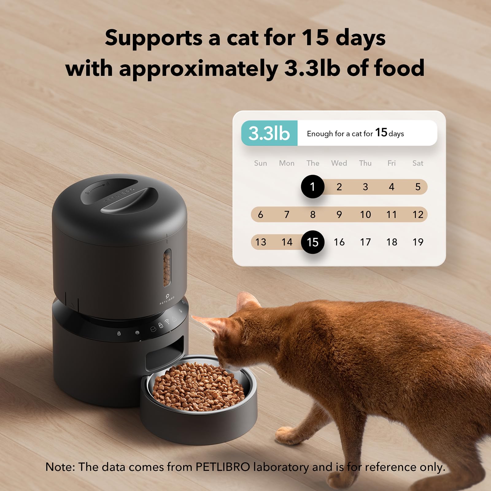 Automatic Dog or Cat Feeder, 5G WiFi Automatic Dog Food Dispenser with Freshness Preservation, 5L Timed Pet Feeder with Low Food Sensor, Up to 10 Meals Per Day,