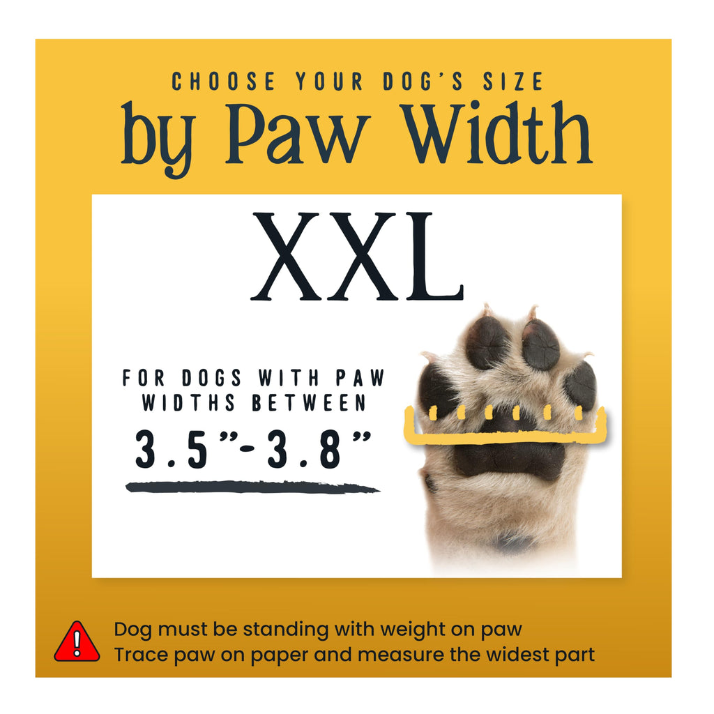 TigerToes Premium Non-Slip Dog Socks for Hardwood Floors - Extra-Thick Grip That Works Even When Twisted - Prevents Licking, Slipping, and Great for Dog Paw Protection