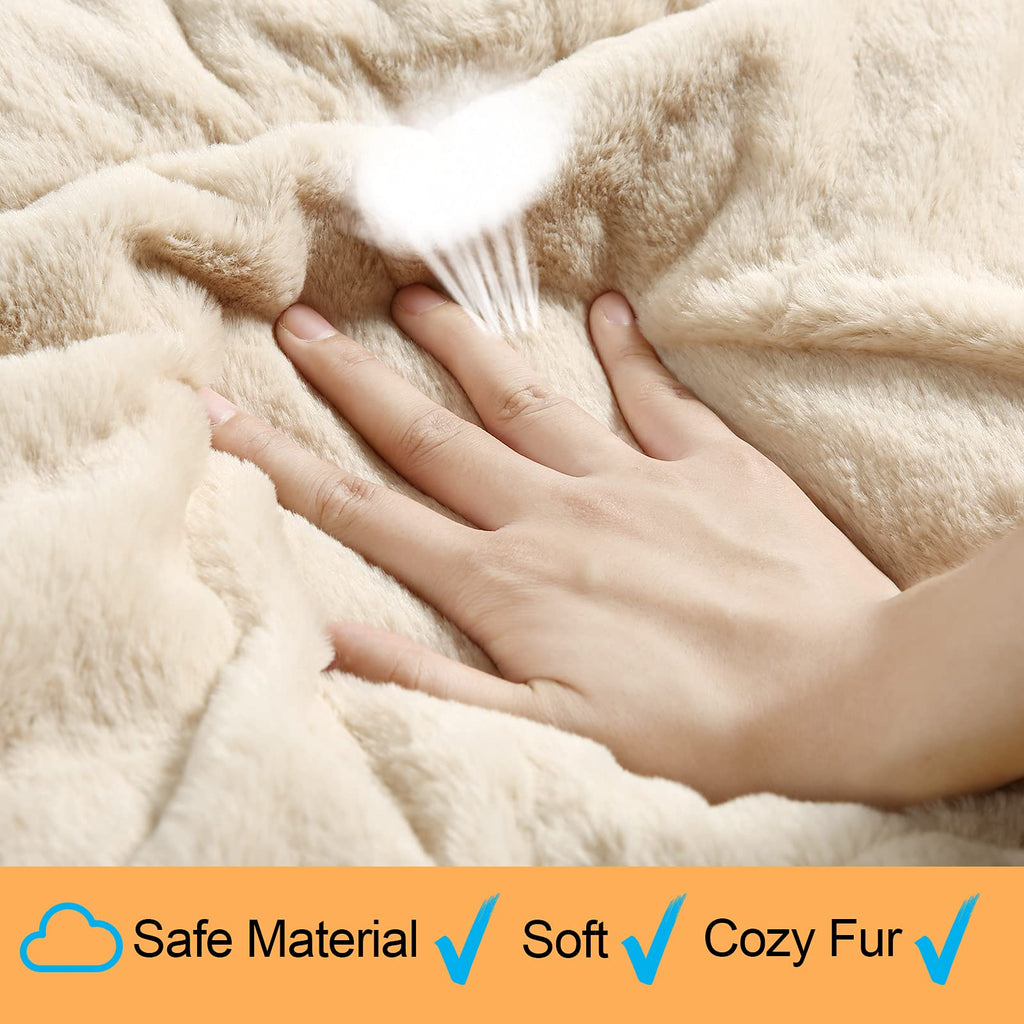 Dog Beds Crate Pad for Medium/Large Dogs Fit Metal,Ultra Soft, Washable & Anti-Slip Kennel Pad for Dogs Cozy Sleeping