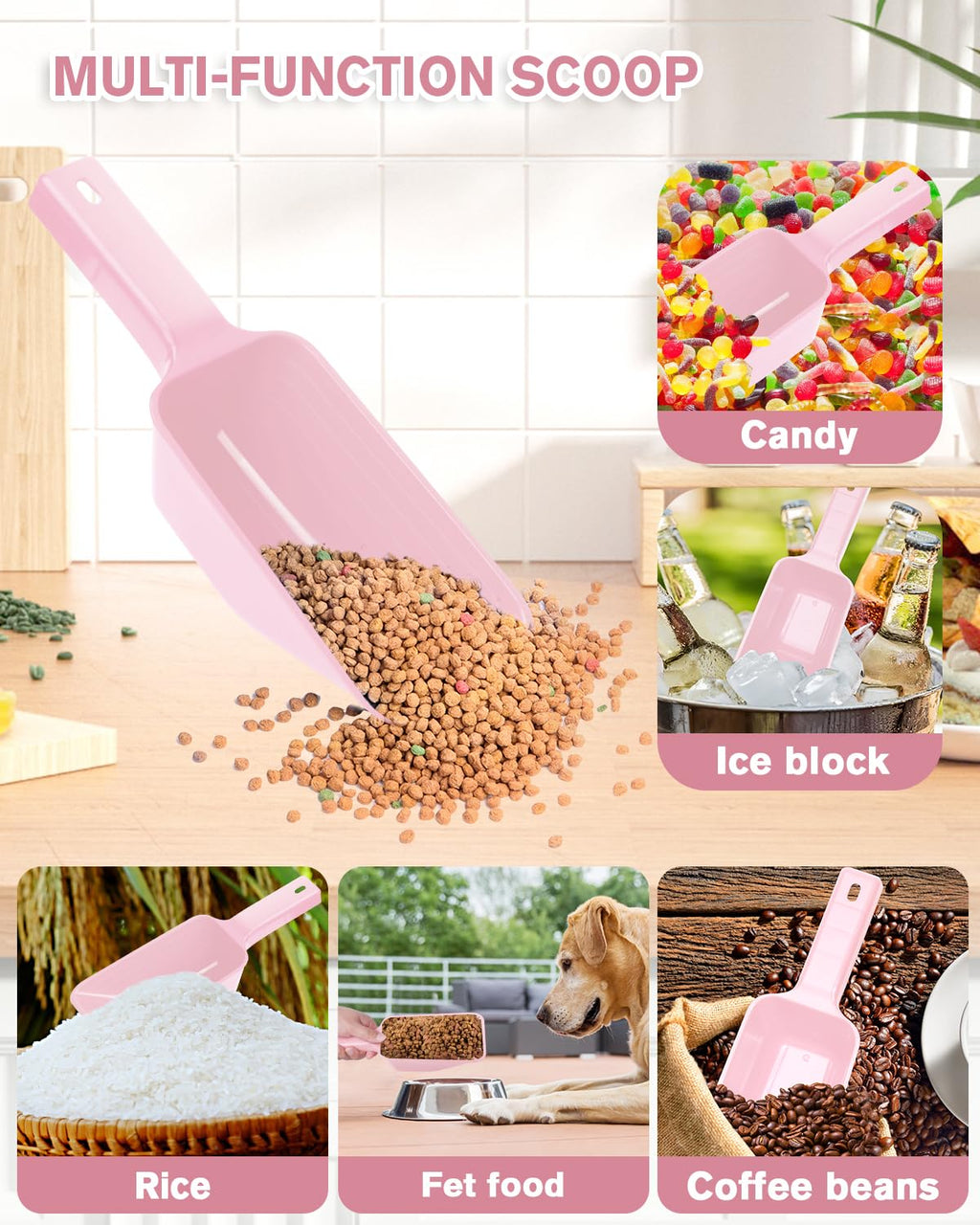 2 Cup Dog Food Scoop(2 Pack)