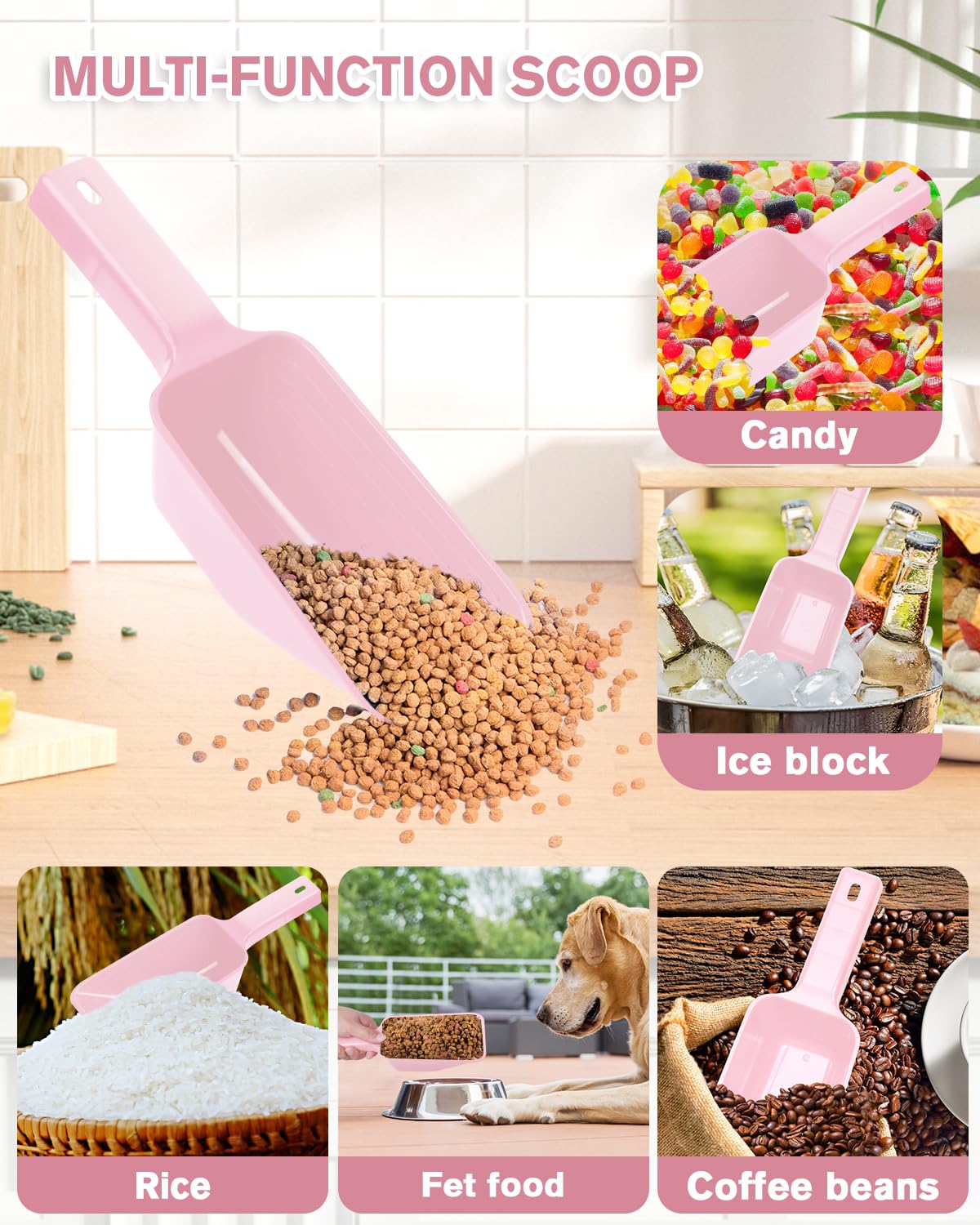 2 Cup Dog Food Scoop(2 Pack)