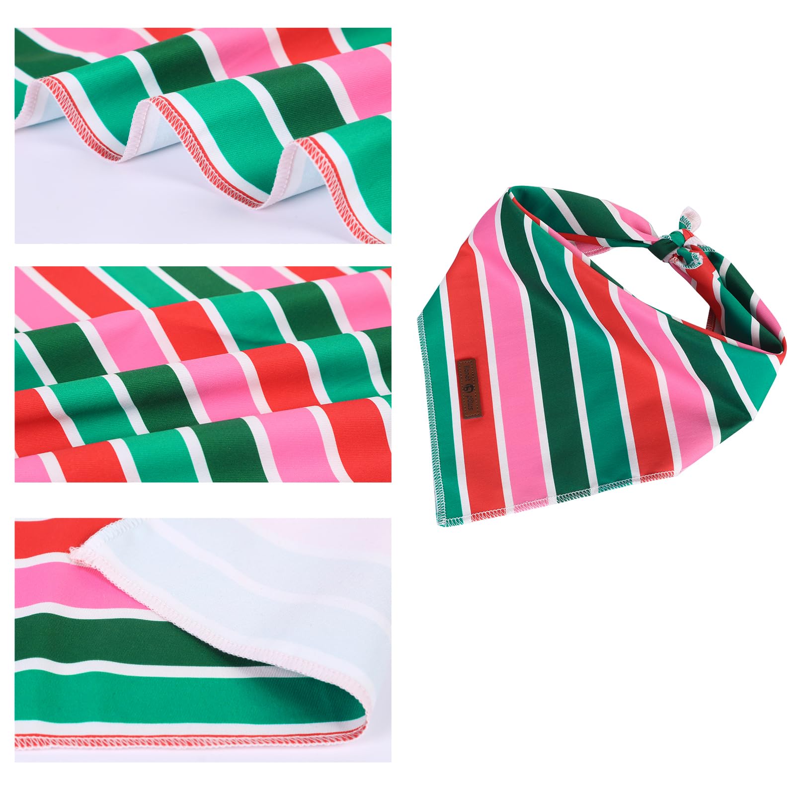 Paws Dog Bandana for Small Medium Large Dogs, Cat Kerchief Blue DOIT, Triangle Bibs Scarf for Girl or Boy