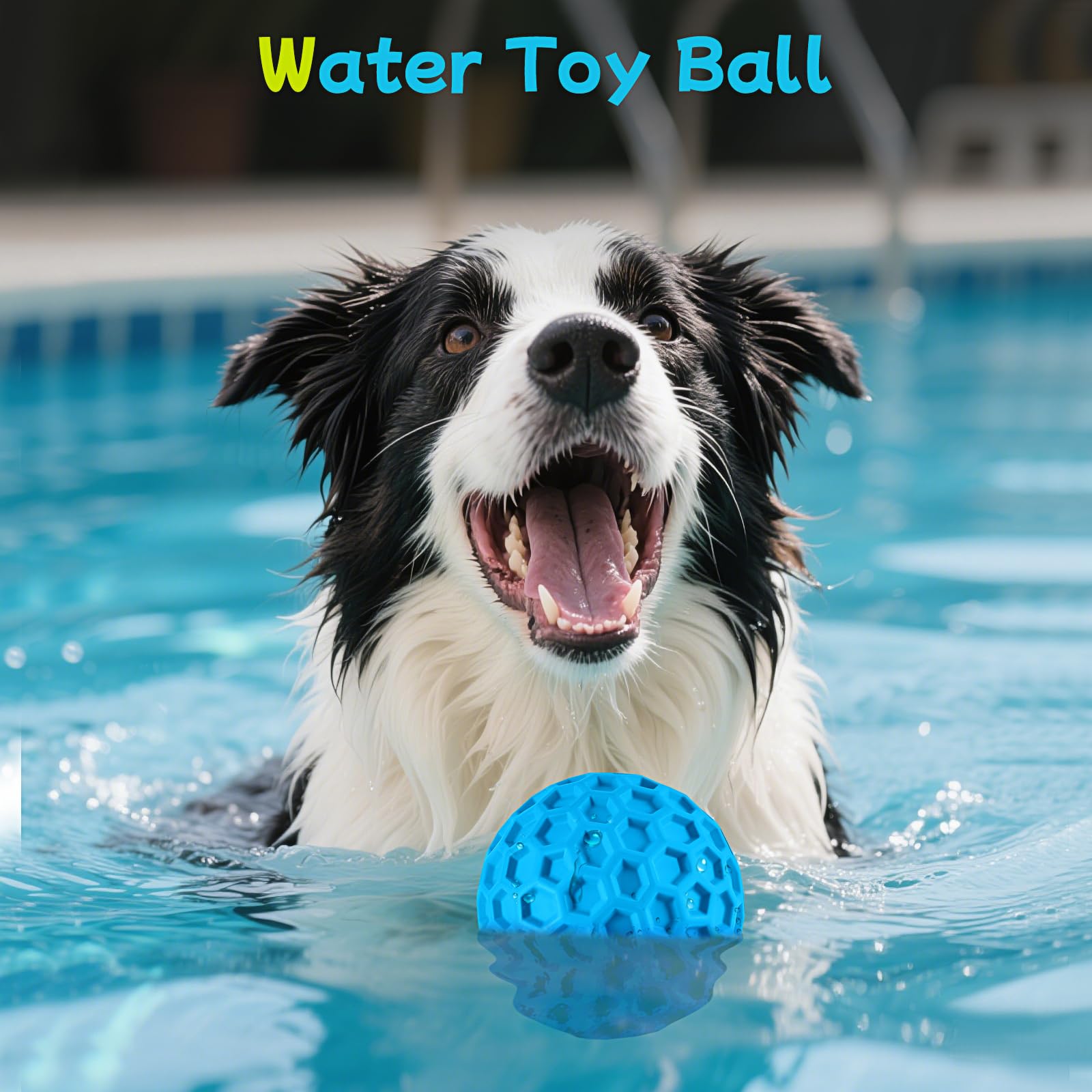 Dog Chew Toys 3 Pack for Aggressive Chewers, Multifunctional Teeth Cleaning and Gum Massage, Tough Toys with Natural Rubber for Large and Medium Dog