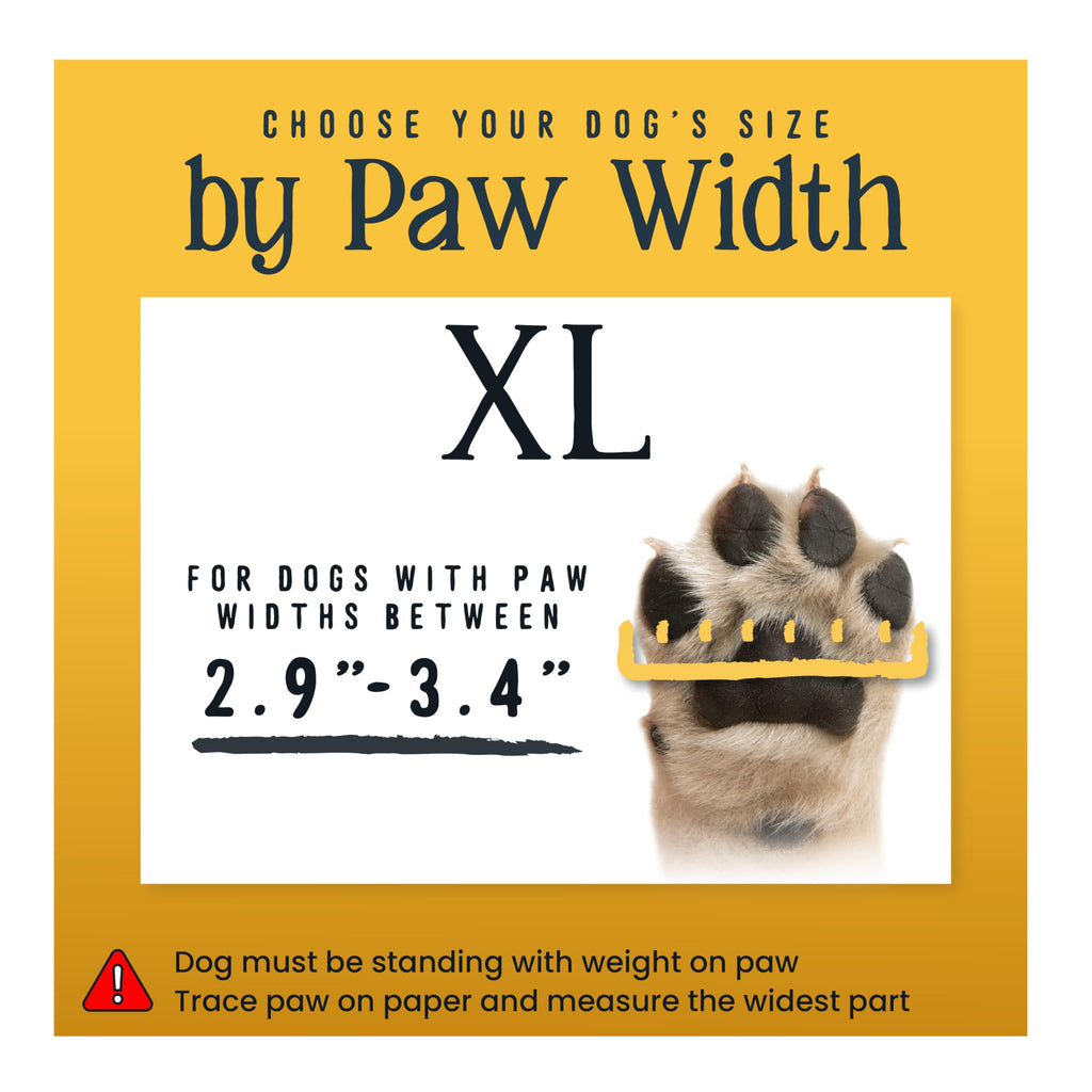 TigerToes Premium Non-Slip Dog Socks for Hardwood Floors - Extra-Thick Grip That Works Even When Twisted - Prevents Licking, Slipping, and Great for Dog Paw Protection