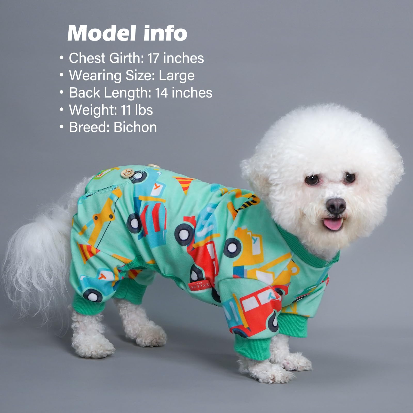 Dog Pajamas Velvet Dog Pajamas Large Sized Dogs Soft Dogs Clothes Pjs with Yellow Ducks Pattern Stretchy Pet Jammies Coat Comfy Pet Onesie Costume