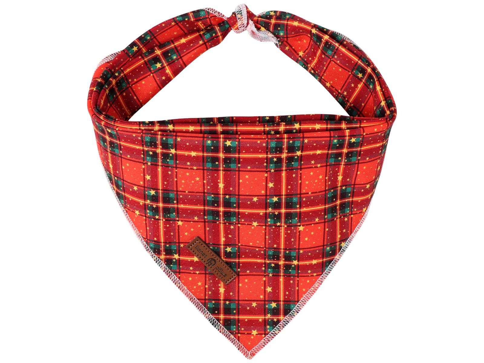 Paws Dog Bandana for Small Medium Large Dogs, Cat Kerchief Blue DOIT, Triangle Bibs Scarf for Girl or Boy