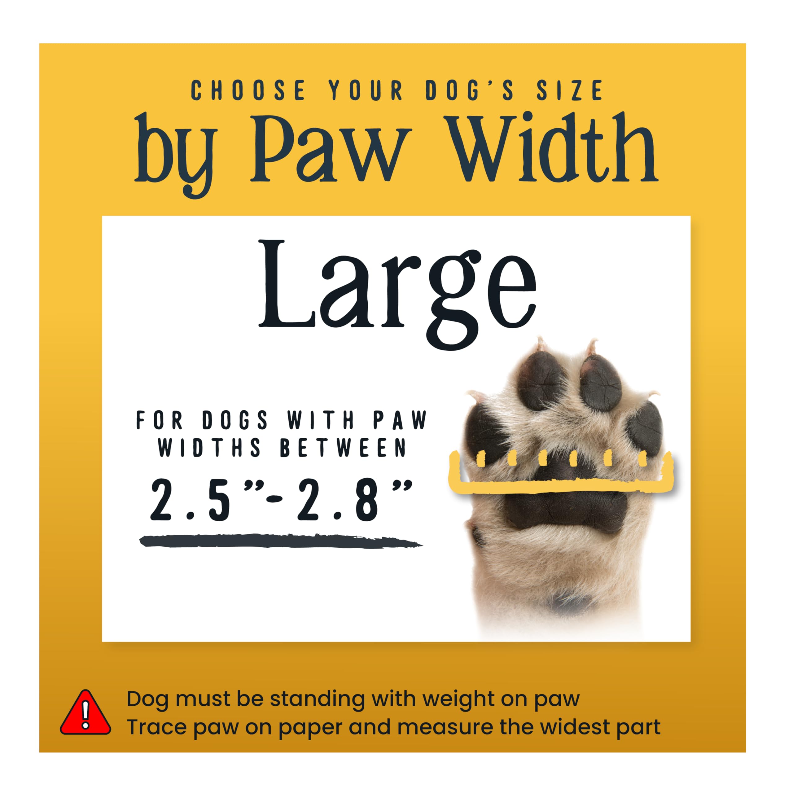 TigerToes Premium Non-Slip Dog Socks for Hardwood Floors - Extra-Thick Grip That Works Even When Twisted - Prevents Licking, Slipping, and Great for Dog Paw Protection