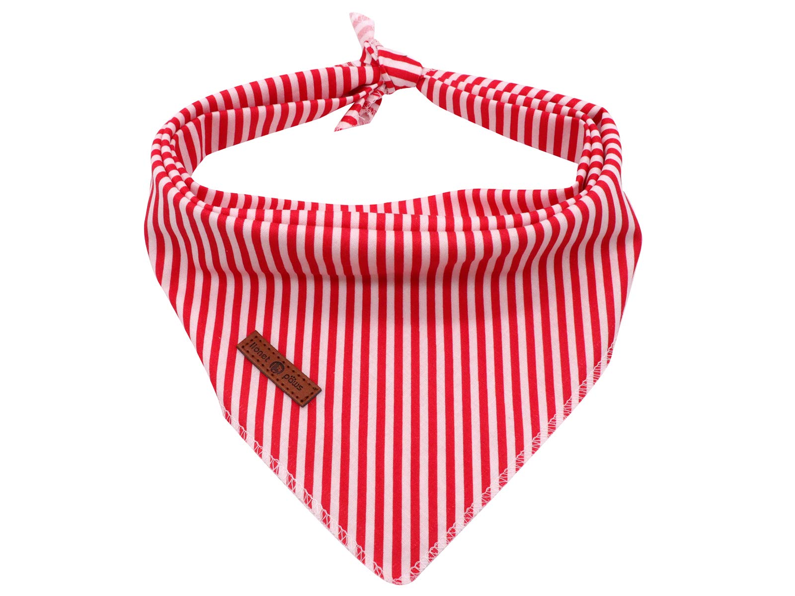 Paws Dog Bandana for Small Medium Large Dogs, Cat Kerchief Blue DOIT, Triangle Bibs Scarf for Girl or Boy