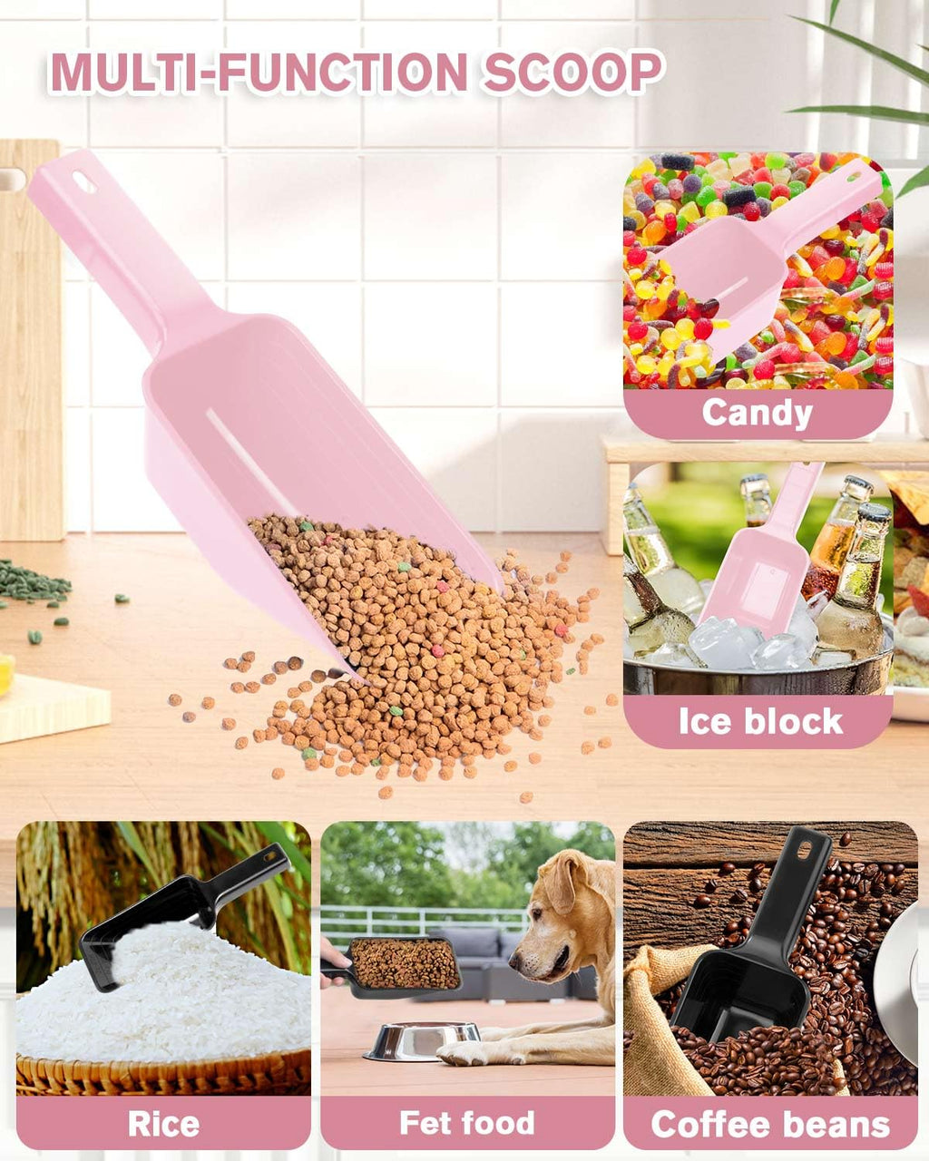 2 Cup Dog Food Scoop(2 Pack)