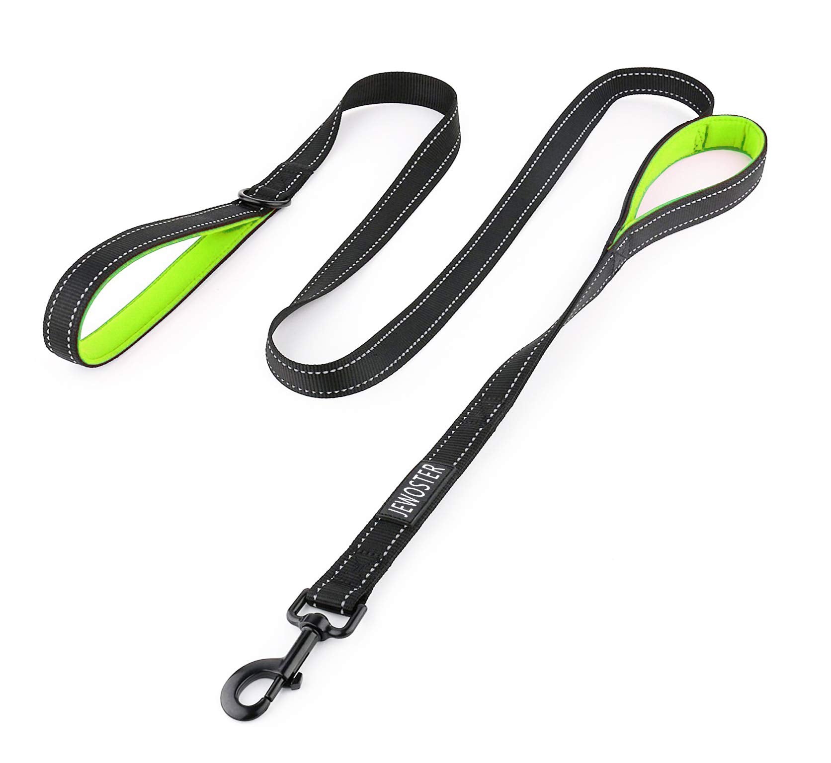 Heavy Duty Dog Leash - 2 Handles by Padded Traffic Handle for Extra Control, 6foot Long - Perfect for Medium to Large Dogs