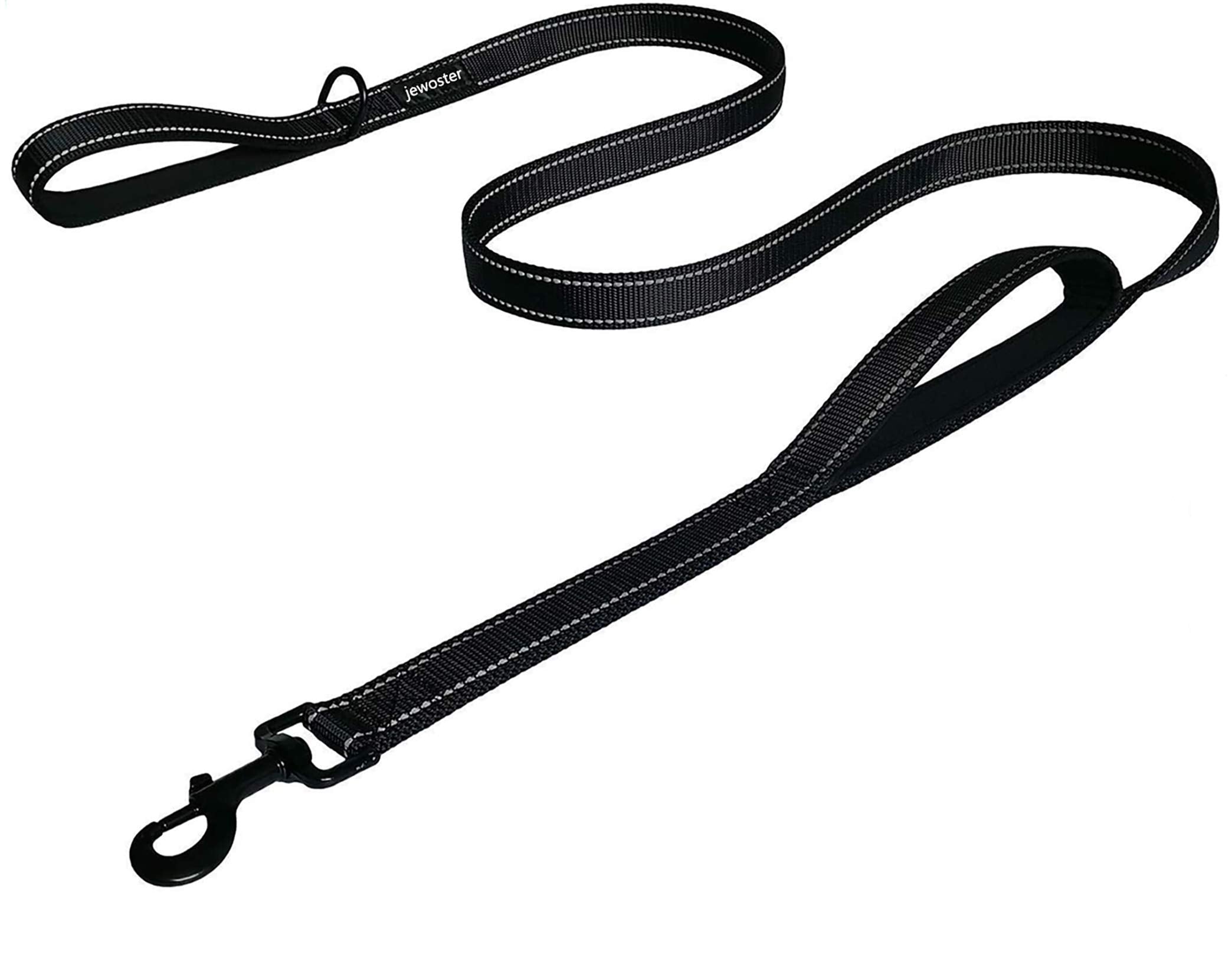 Heavy Duty Dog Leash - 2 Handles by Padded Traffic Handle for Extra Control, 6foot Long - Perfect for Medium to Large Dogs
