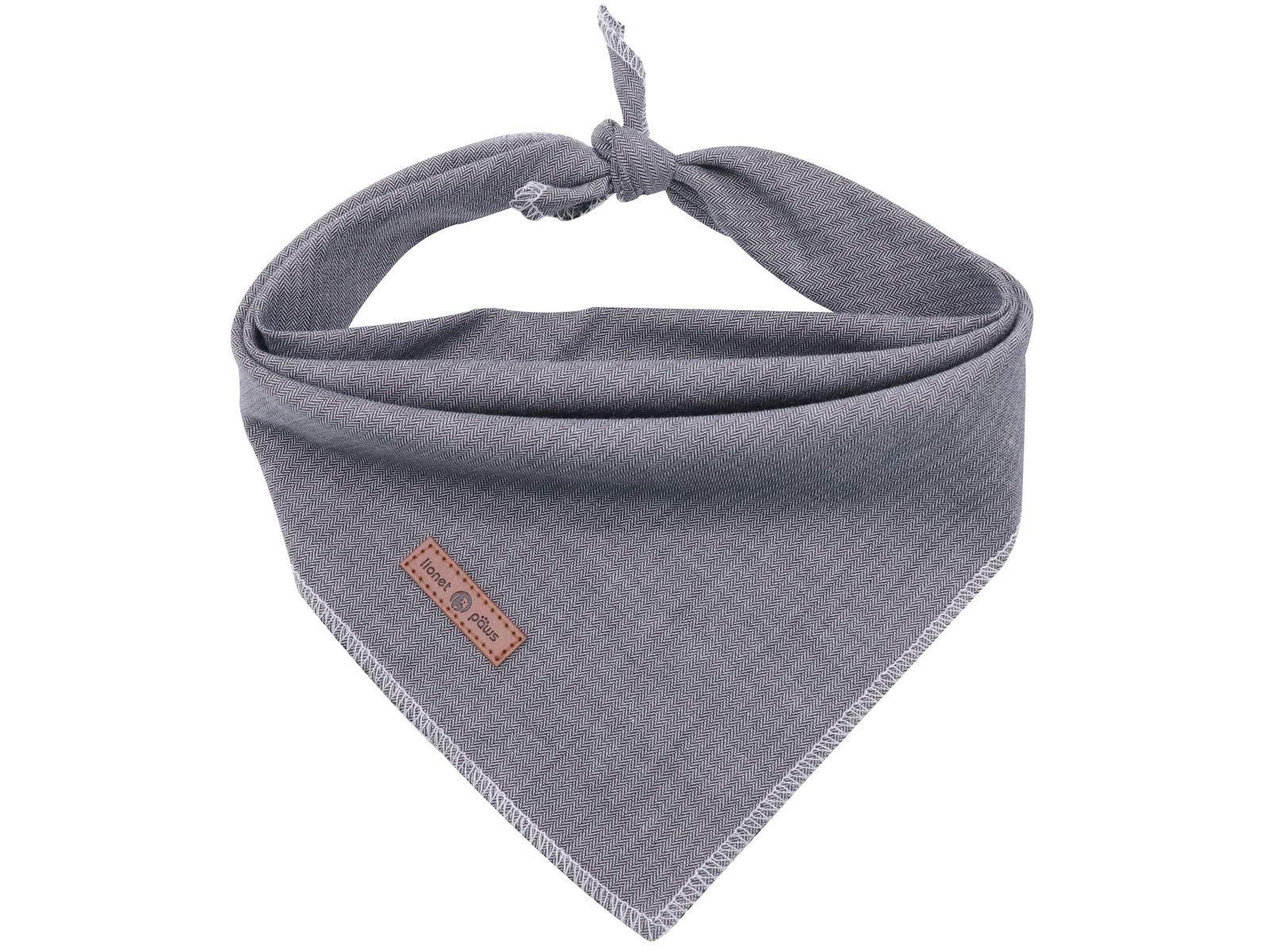 Paws Dog Bandana for Small Medium Large Dogs, Cat Kerchief Blue DOIT, Triangle Bibs Scarf for Girl or Boy