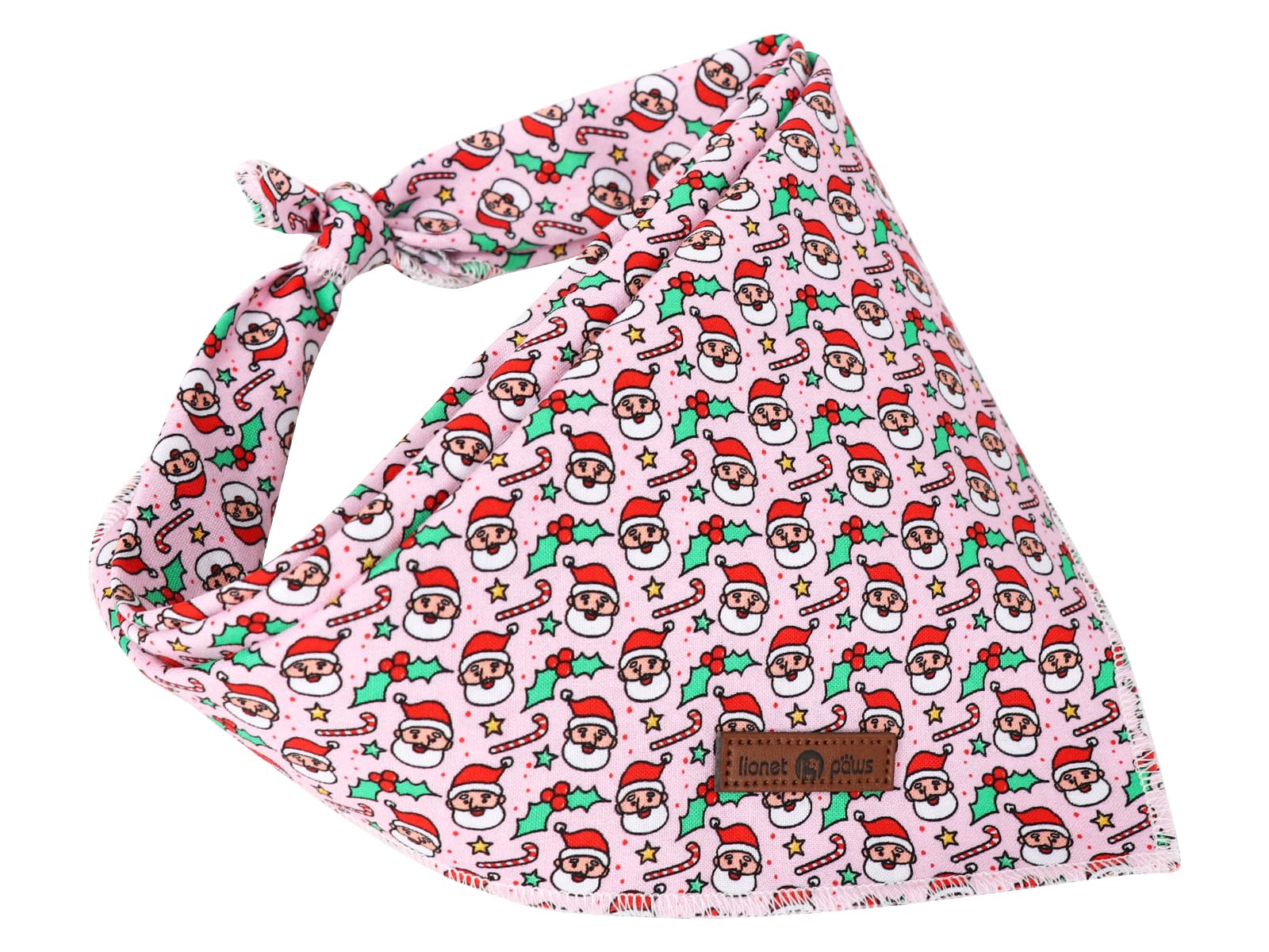 Paws Dog Bandana for Small Medium Large Dogs, Cat Kerchief Blue DOIT, Triangle Bibs Scarf for Girl or Boy