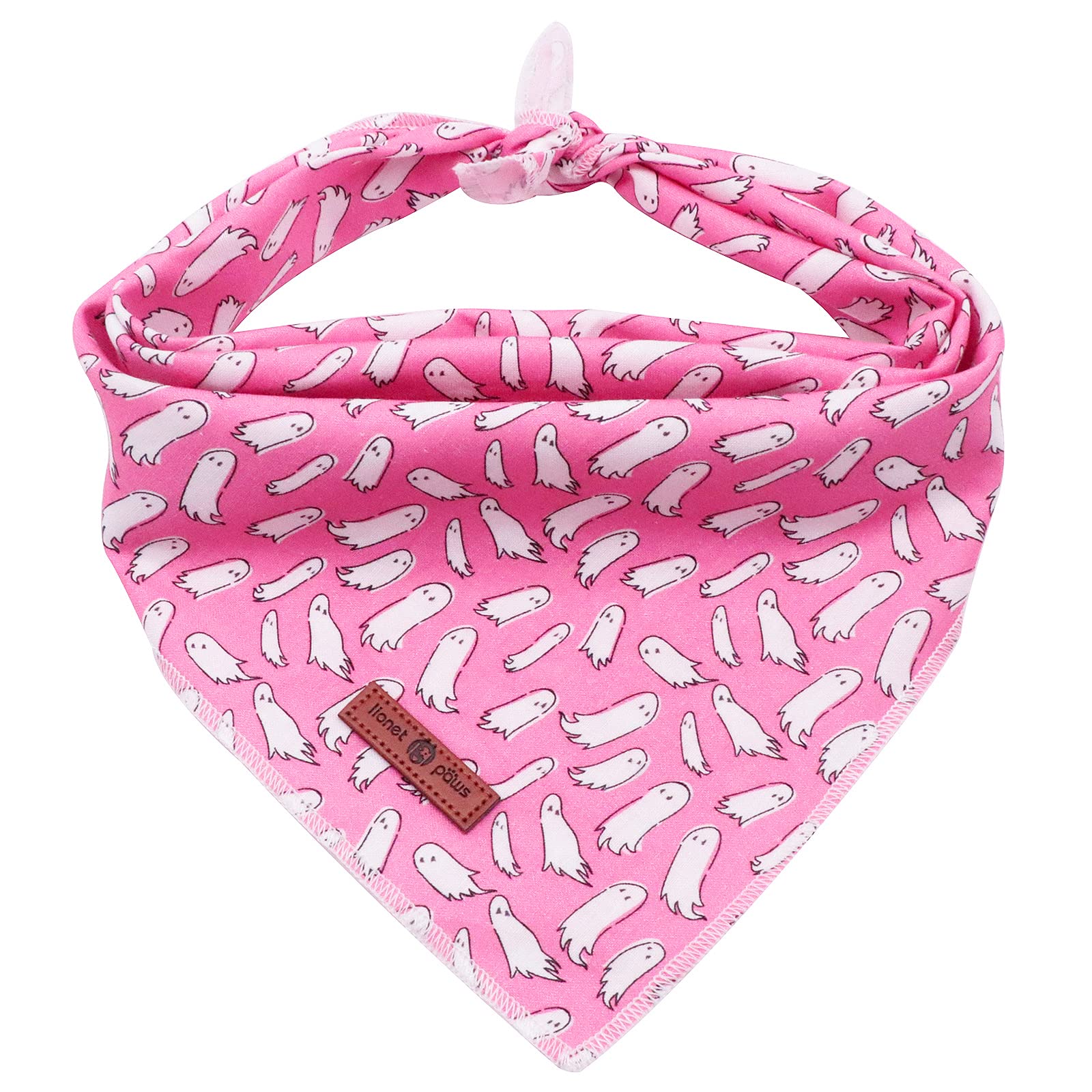 Paws Dog Bandana for Small Medium Large Dogs, Cat Kerchief Blue DOIT, Triangle Bibs Scarf for Girl or Boy