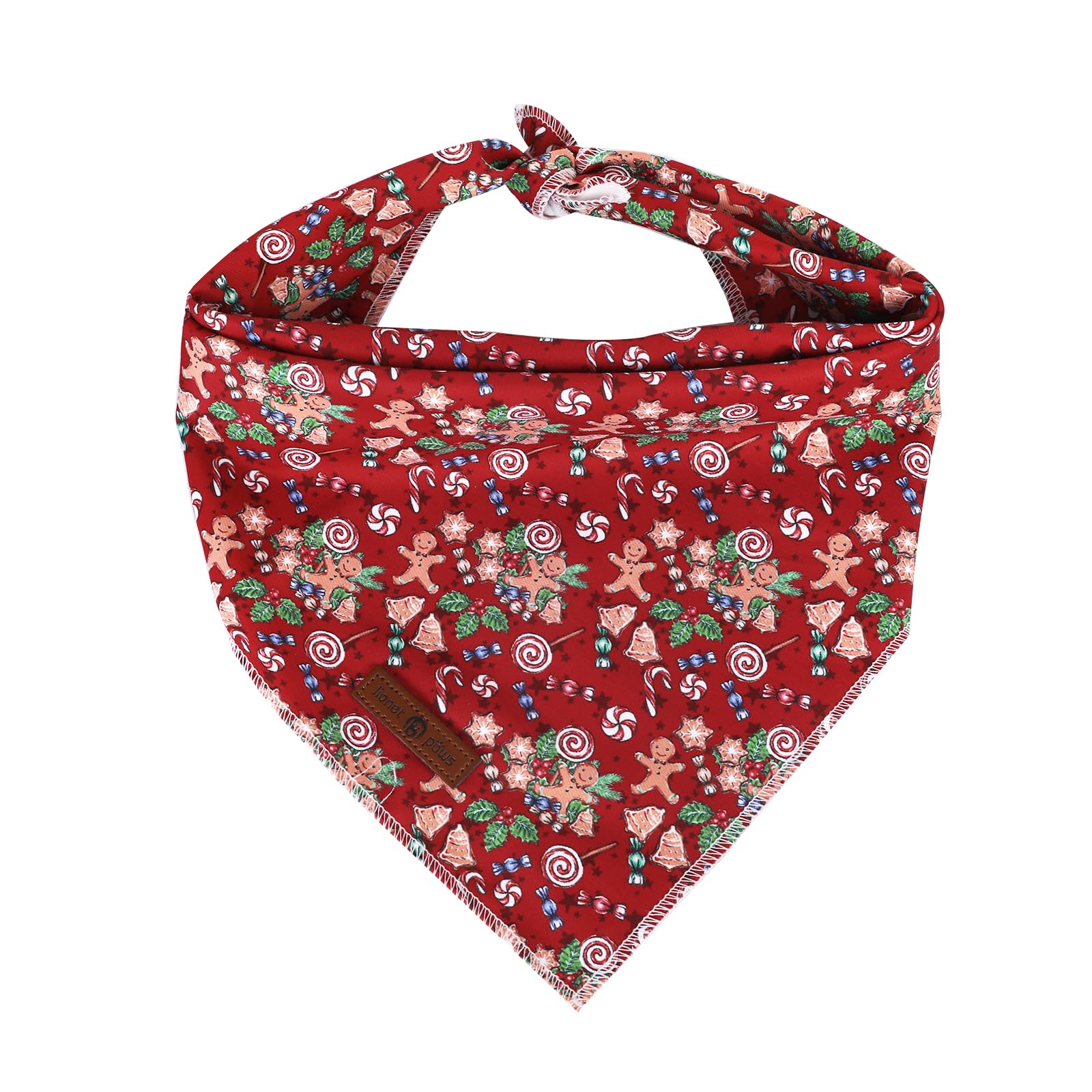 Paws Dog Bandana for Small Medium Large Dogs, Cat Kerchief Blue DOIT, Triangle Bibs Scarf for Girl or Boy