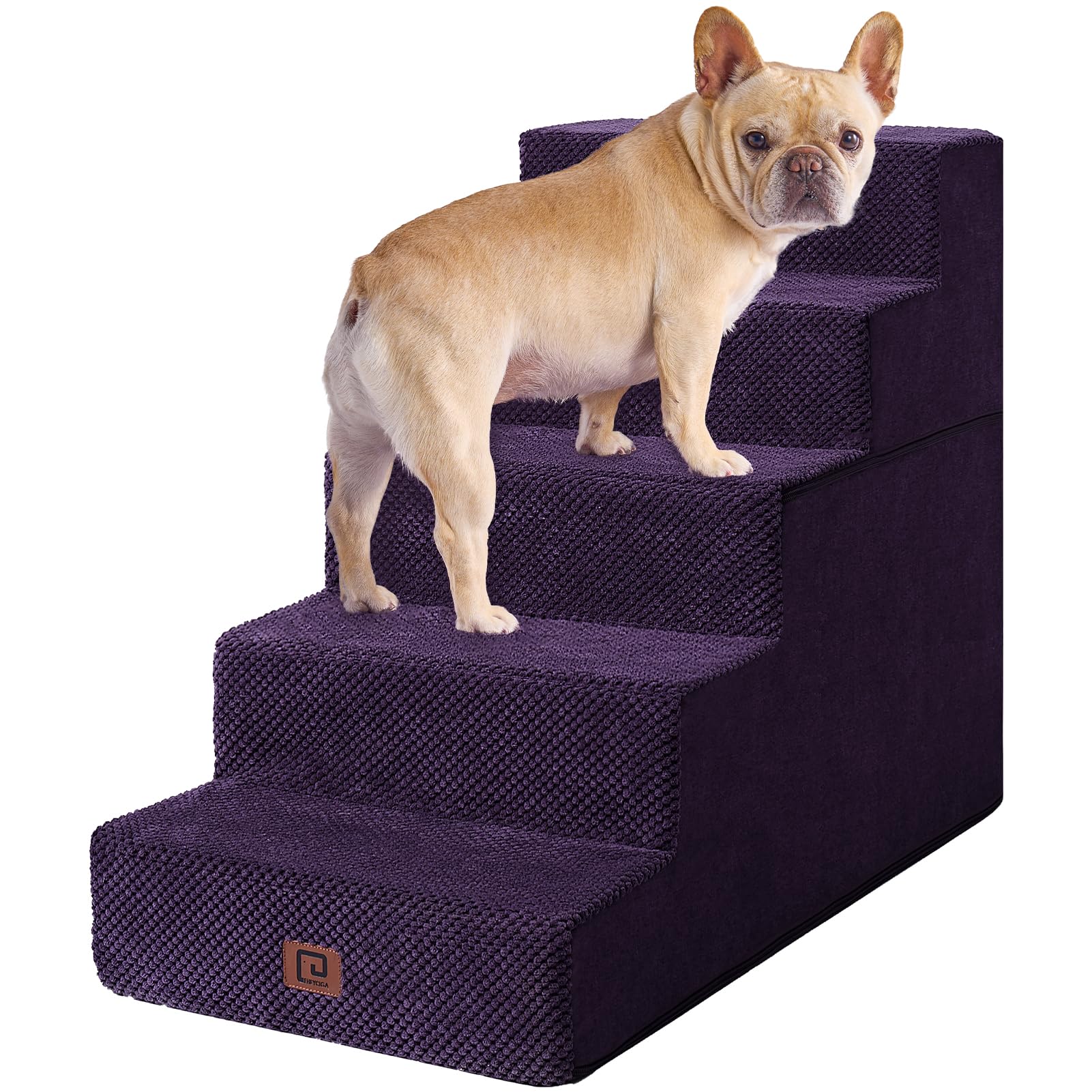 Dog Steps for Bed, Pet Steps for Small Dogs and Cats, Non-Slip Balanced Pet Ramp Indoor