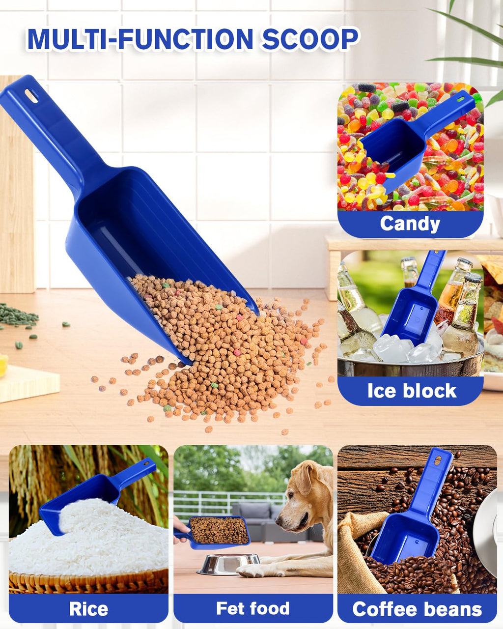 2 Cup Dog Food Scoop(2 Pack)