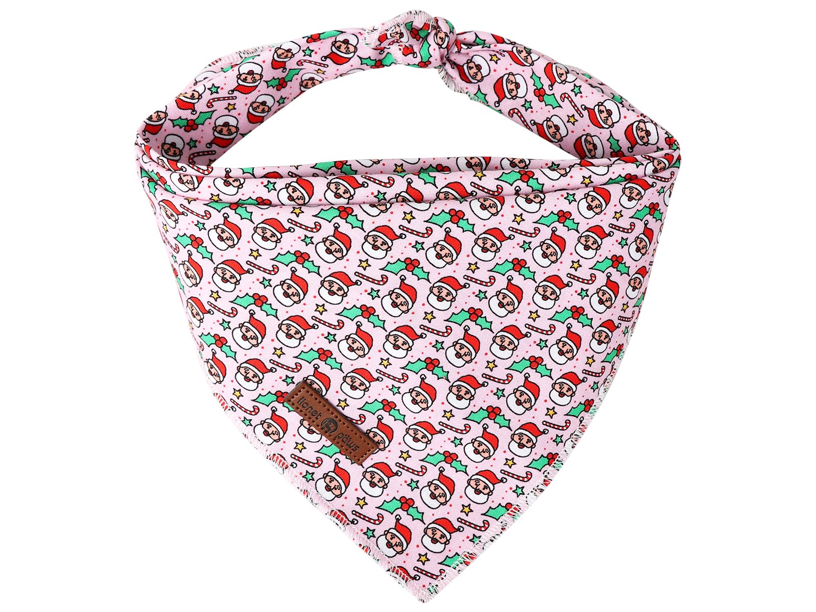 Paws Dog Bandana for Small Medium Large Dogs, Cat Kerchief Blue DOIT, Triangle Bibs Scarf for Girl or Boy