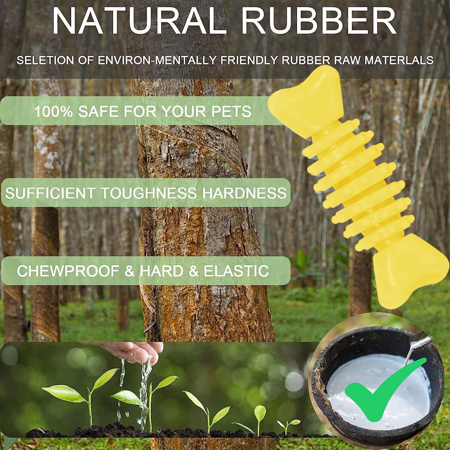 6 Pack Red Dog Chew Toys, Small Dog Teething Toys, Dental Health & Interactive Play