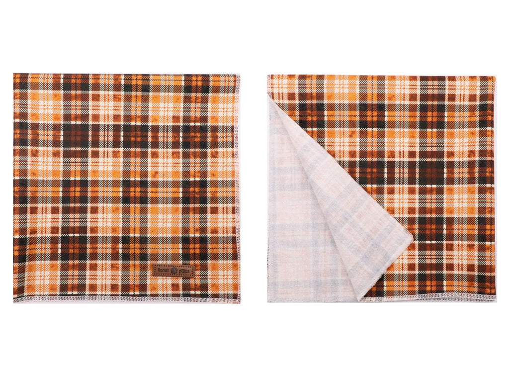 Paws Dog Bandana for Small Medium Large Dogs, Cat Kerchief Blue DOIT, Triangle Bibs Scarf for Girl or Boy